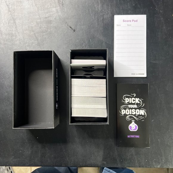 Pick Your Poison Card Game The “What Would You Rather Do?” Party Game - Picture 2 of 3